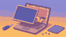 Pixel art of a laptop display panel replacement